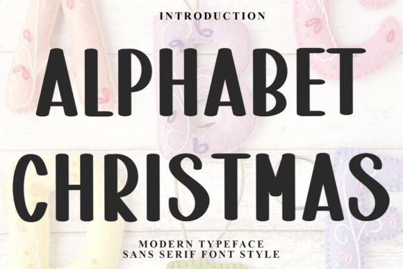 Alphabet Christmas: A Display Font That Adds Warmth to Web Design
