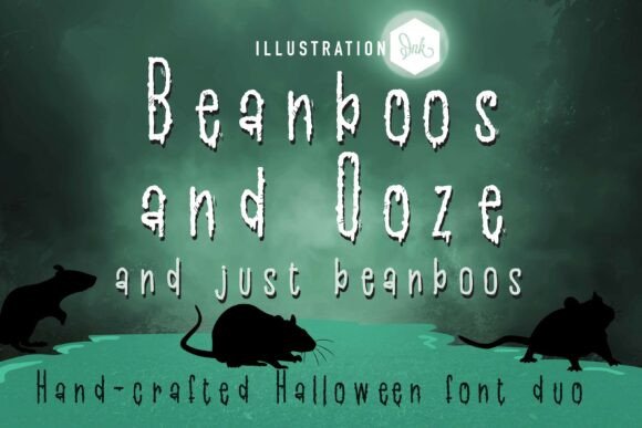 Beanboos and Ooze Duo: A Spooky Font for Real Campaigns