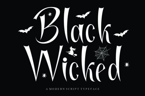 Black Wicked: A Display Font for Elegant Brand Identities
