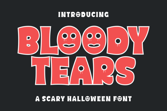 Bloody Tears: A Display Font That Brings Dark Elegance to Editorial Design