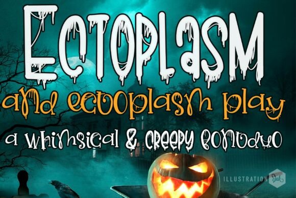 Ectoplasm Duo: A Font That Brings Ghostly Charm to Your Brand