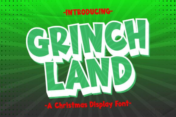 Grinch Land Brings Playful Christmas Charm to Your Small Business Branding