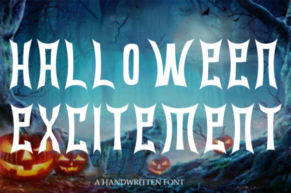 Halloween Excitement: A Dramatic Display Font for Spooky Campaigns