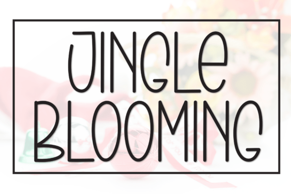 Jingle Blooming: A Playful Display Font for Modern Web Design