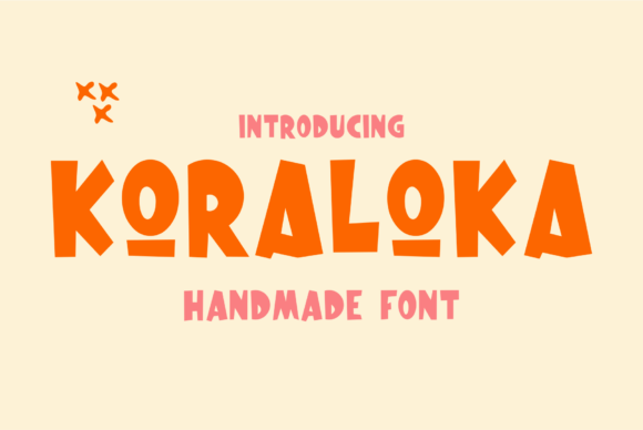 Koraloka: A Handmade Font for Creative Crafters