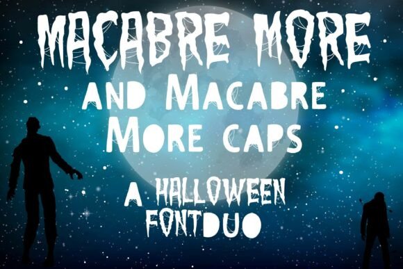 Macabre More Duo: A Hand-Crafted Font Duo for Bold Branding