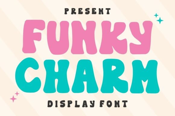 Make Your Crafts Pop with Funky Charm Font