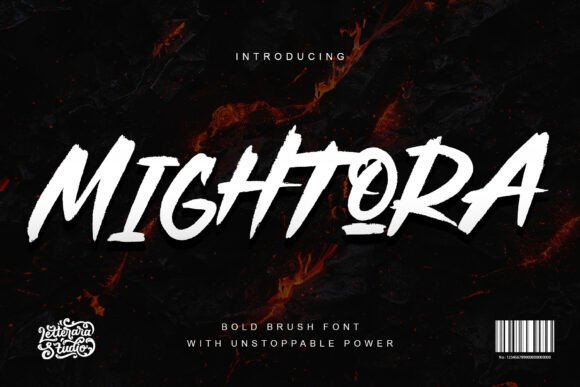 Mightora: A Display Font That Brings Strength to Your Campaign Graphics