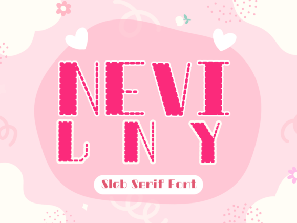 Nevilny: A Playful Font for Digital Design