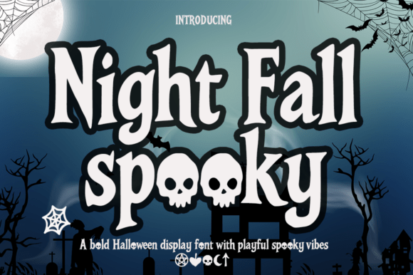 Night Fall Spooky Brings Eerie Playfulness to Brand Design Projects