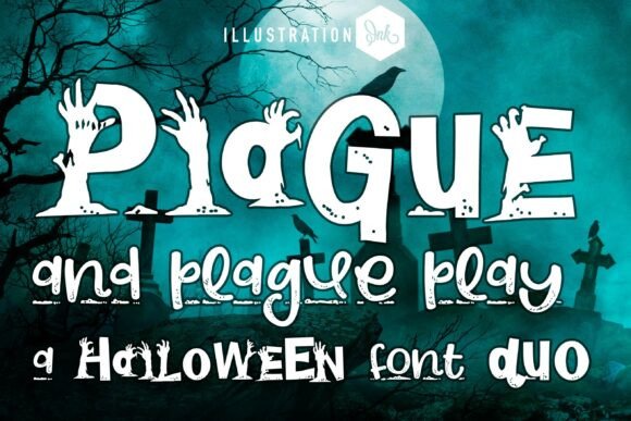 Plague Play Duo: A Designer’s Take on This Bold Horror Display Font