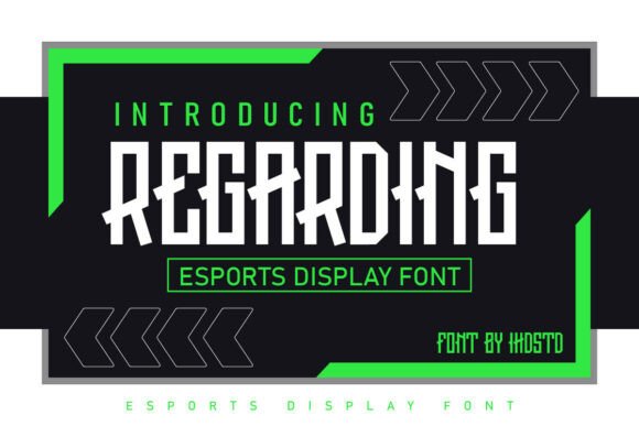 Regarding Esports: A Modern Typeface for Editorial Impact