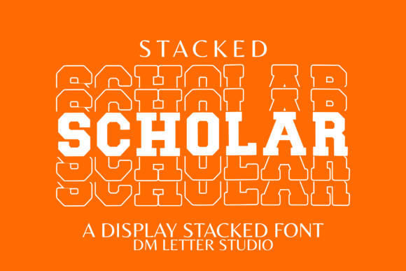 Scholar Stacked Font: A Baker’s Brand Upgrade