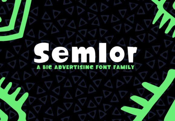 Semlor: The Bold Display Font That Brings Handmade Products to Life