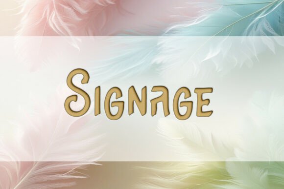 Signage Font Review: A Display Typeface for Editorial Projects