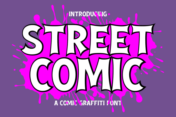 Street Comic: A Display Font That Brings Personality to Web Design
