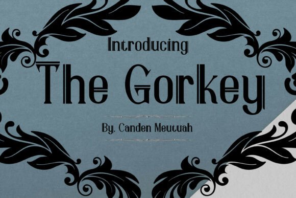 The Gorkey: A Bold Font for Digital Design